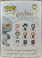 Buckbeak (Flocked) (Orange Eyes) from Harry Potter - Pop! Vinyl Figures manufactured by Funko [Back]