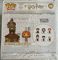 Burrow & Molly Weasley from Harry Potter - Pop! Towns manufactured by Funko [Back]