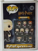 Draco Malfoy from Harry Potter - Pop! Vinyl Figures manufactured by Funko [Back]