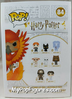 Fawkes (Flocked) from Harry Potter - Pop! Vinyl Figures manufactured by Funko [Back]