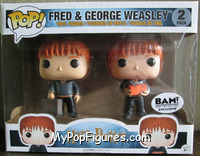 Fred & George Weasley from Harry Potter - Pop! Sets manufactured by Funko [Front]