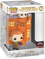 Fred Weasley with Weasley's Wizard Wheezes (Deluxe) from Harry Potter - Pop! Vinyl Figures manufactured by Funko [Front]