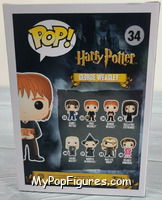 George Weasley from Harry Potter - Pop! Vinyl Figures manufactured by Funko [Back]