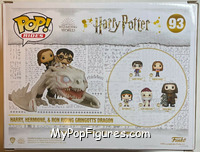 Gringotts Dragon from Harry Potter - Pop! Rides manufactured by Funko [Back]