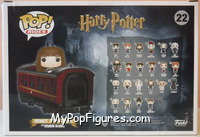 Hogwarts Express Carriage (with Hermione Granger) from Harry Potter - Pop! Rides manufactured by Funko [Back]