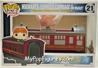 Hogwarts Express Carriage (with Ron Weasley) from Harry Potter - Pop! Rides manufactured by Funko [Front]