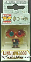 Luna Lovegood (with Glasses) from Harry Potter - Pop! Keychains manufactured by Funko [Front]