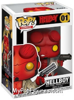 Hellboy (No Horns) from Hellboy - Pop! Vinyl Figures manufactured by Funko [Front]