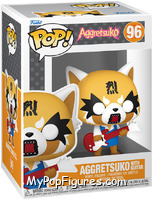 Aggretsuko with Guitar from Hello Kitty - Pop! Vinyl Figures manufactured by Funko [Front]