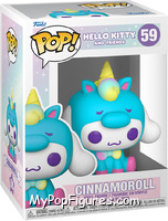 Cinnamoroll (Unicorn) (Sanrio) from Hello Kitty - Hello Kitty And Friends Pop! manufactured by Funko [Front]