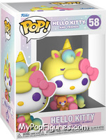 Hello Kitty (Unicorn) (Sanrio) from Hello Kitty - Hello Kitty And Friends Pop! manufactured by Funko [Front]