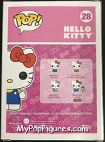 Hello Kitty (Classic) (Diamond) from Hello Kitty - Pop! Vinyl Figures manufactured by Funko [Back]