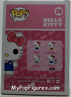 Hello Kitty (Classic) (Flocked) from Hello Kitty - Pop! Vinyl Figures manufactured by Funko [Back]