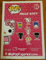 Hello Kitty from Hello Kitty - Pop! Vinyl Figures manufactured by Funko [Back]