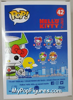 Hello Kitty (Space) (Glows in the Dark) from Hello Kitty - Pop! Vinyl Figures manufactured by Funko [Back]