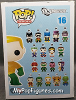 Aquaman (Metallic) from Heroes - DC Universe Pop! manufactured by Funko [Back]