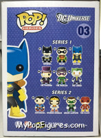 Batgirl (Metallic) (Chase) from Heroes - DC Universe Pop! manufactured by Funko [Back]