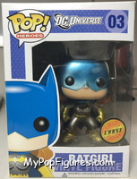 Batgirl (Metallic) (Chase) from Heroes - DC Universe Pop! manufactured by Funko [Front]