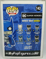 Darkest Night Batman from Heroes - DC Super Heroes Pop! manufactured by Funko [Back]