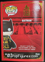 Batman (Imperial Palace) from Heroes - DC Universe Pop! manufactured by Funko [Back]