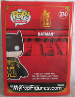 Batman (Blue Metallic) from Heroes - DC Universe Pop! manufactured by Funko [Back]