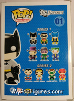 Batman (Gray Suit) from Heroes - DC Universe Pop! manufactured by Funko [Back]