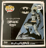 Batman (Hush) (Black / White) from Heroes - DC Collection Pop! manufactured by Funko [Back]