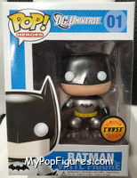 Batman (Metallic) (Chase) from Heroes - DC Universe Pop! manufactured by Funko [Front]