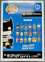 Batman (Rainbow) from Heroes - DC Super Heroes Pop! manufactured by Funko [Back]