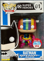 Batman (Rainbow) from Heroes - DC Super Heroes Pop! manufactured by Funko [Front]