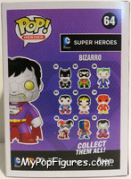 Bizarro from Heroes - DC Super Heroes Pop! manufactured by Funko [Back]