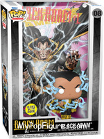 Black Adam (Glows in the Dark) from Heroes - Comic Covers Pop! manufactured by Funko [Front]