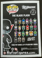 Black Flash from Heroes - DC Universe Pop! manufactured by Funko [Back]