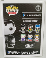 Blackest Night Superman from Heroes - DC Super Heroes Pop! manufactured by Funko [Back]