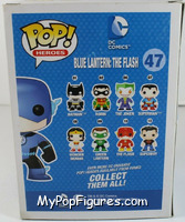 Blue Lantern: The Flash from Heroes - DC Comics Pop! manufactured by Funko [Back]