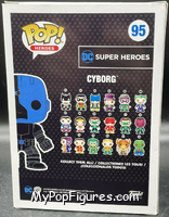 Cyborg (Glows in the Dark) from Heroes - DC Super Heroes Pop! manufactured by Funko [Back]