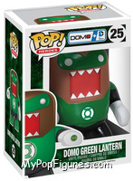 Domo Green Lantern from Heroes - Domo Pop! manufactured by Funko [Front]