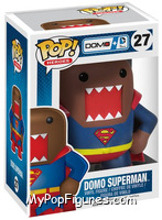 Domo Superman from Heroes - Domo Pop! manufactured by Funko [Front]