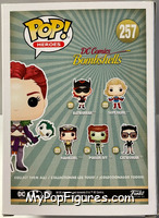 Duela Dent from Heroes - DC Comics Bombshells Pop! manufactured by Funko [Back]