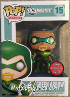 Green Arrow (Metallic) from Heroes - DC Universe Pop! manufactured by Funko [Front]