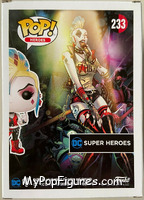 Harley Quinn from Heroes - DC Super Heroes Pop! manufactured by Funko [Back]