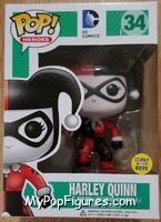 Harley Quinn (Glows in the Dark) from Heroes - DC Comics Pop! manufactured by Funko [Front]