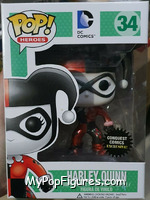 Harley Quinn (Metallic) from Heroes - DC Comics Pop! manufactured by Funko [Front]