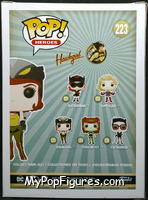 Hawkgirl (Sepia) from Heroes - DC Comics Bombshells Pop! manufactured by Funko [Back]