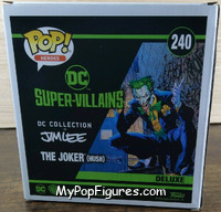 Joker (Hush) (Black / White) from Heroes - DC Collection Pop! manufactured by Funko [Back]