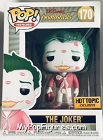 Joker (with Kisses) (Pink Shirt) from Heroes - DC Comics Bombshells Pop! manufactured by Funko [Front]