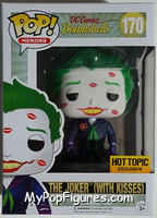 Joker (with Kisses) (Purple Suit) from Heroes - DC Comics Bombshells Pop! manufactured by Funko [Front]