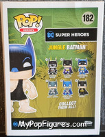 Jungle Batman from Heroes - DC Super Heroes Pop! manufactured by Funko [Back]