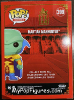 Martian Manhunter (Imperial Palace) from Heroes - DC Universe Pop! manufactured by Funko [Back]