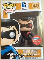 Nightwing (Red Metallic) from Heroes - DC Comics Pop! manufactured by Funko [Front]